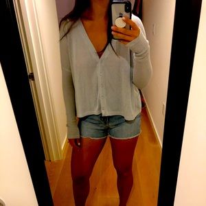 Urban Outfitters Light Blue Top